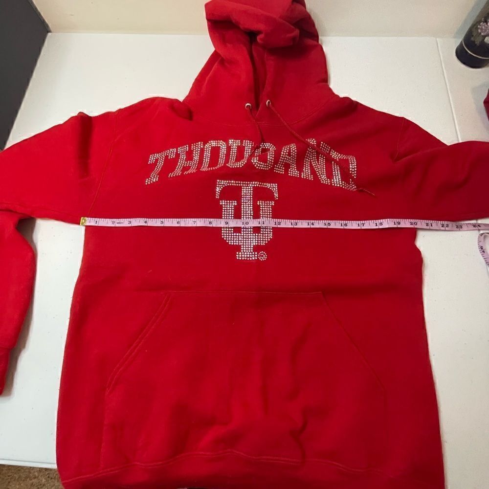 Red Hoodie size Small Thousand TU. UT - Picture 3 of 5